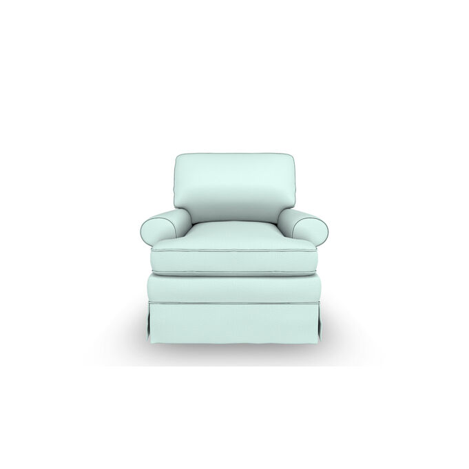 Best Home Furnishings | Quinn Haze Swivel Glider Chair