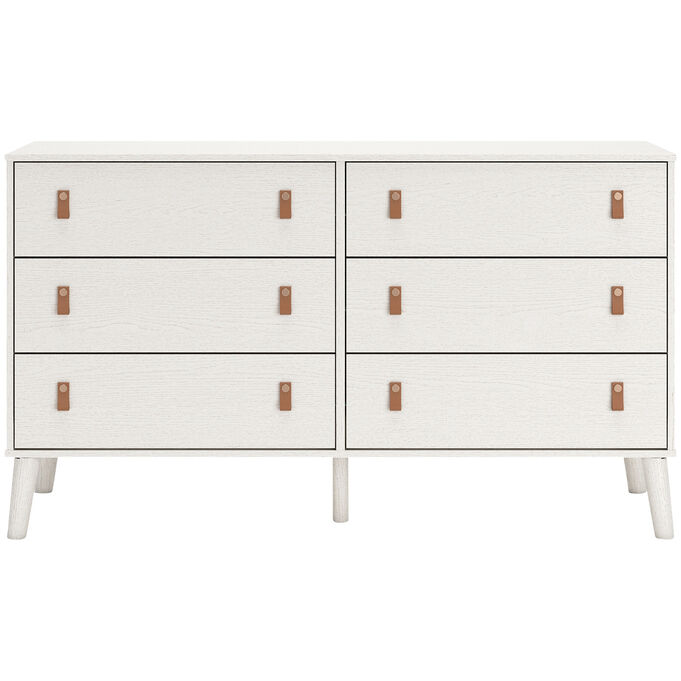 Ashley Furniture | Aprilyn White 6 Drawer Dresser