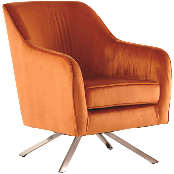Ashley Furniture | Hangar Orange Accent Chair