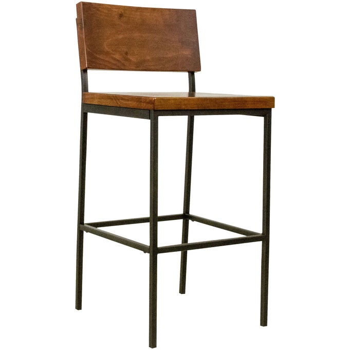 Progressive Furniture | Sawyer Java Pine Bar Stool