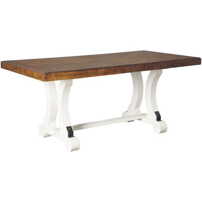 Ashley Furniture | Valebeck White Dining Table