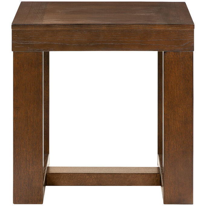 Ashley Furniture | Watson Dark Brown End Table | Dark Brown Ash