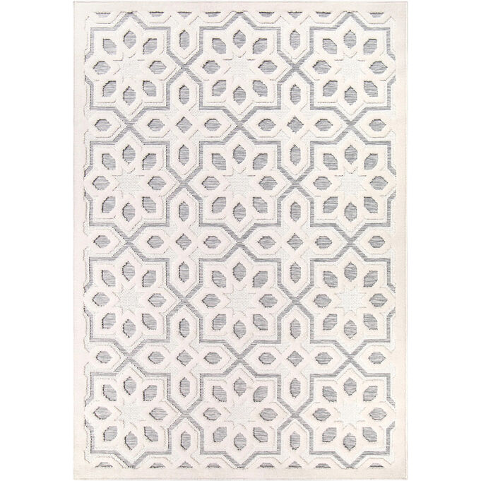 Orian Rugs Inc , Starworks Natural Blue 5x8 Area Rug