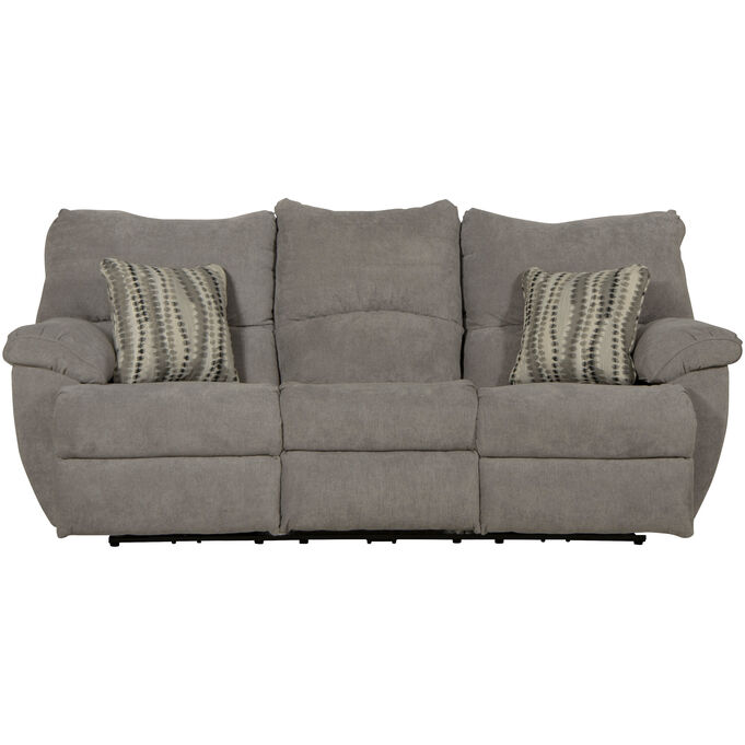 Catnapper , Sadler Mica Power Reclining Sofa With Drop Down Table