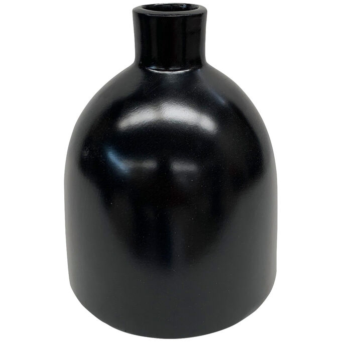 Promart , Terracotta Florero Black Medium Bottle Vase