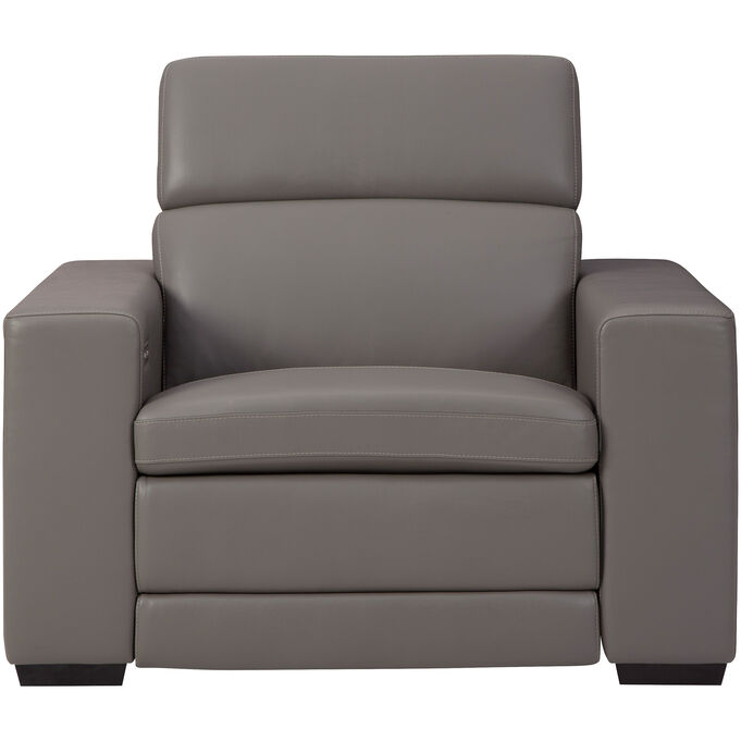 Ashley Furniture | Texline Gray Power Recliner Chair