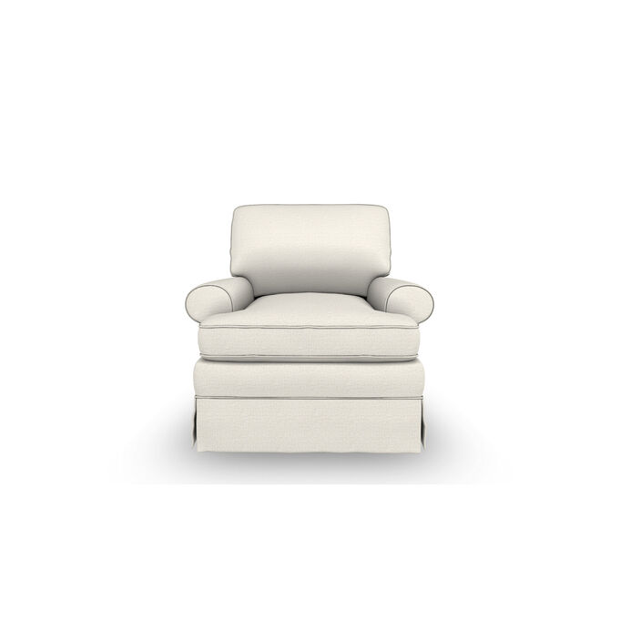 Best Home Furnishings | Quinn Canvas Swivel Glider Chair
