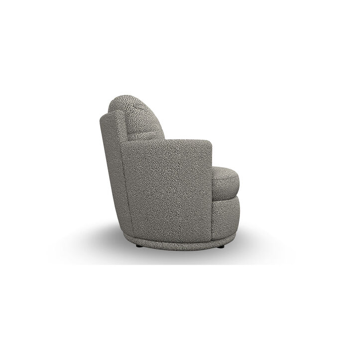 Brodi Charcoal  Swivel Accent Chair