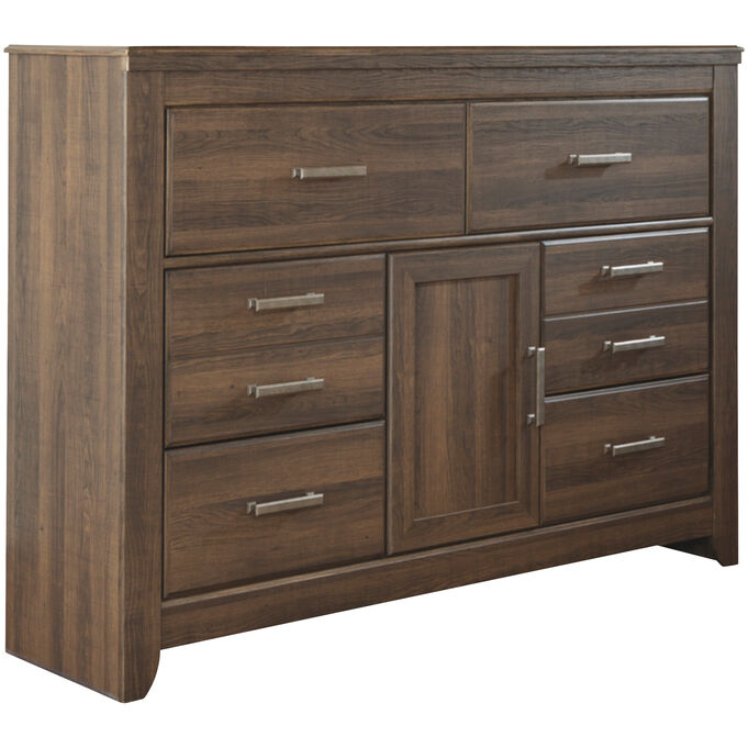 Ashley Furniture | Juararo Dark Brown Cabinet Dresser