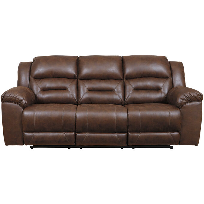 Ashley Furniture , Stoneland Chocolate Power Reclining Sofa