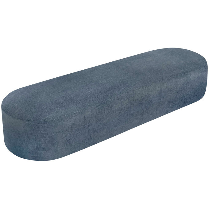 Surf Ink Long Oval Ottoman