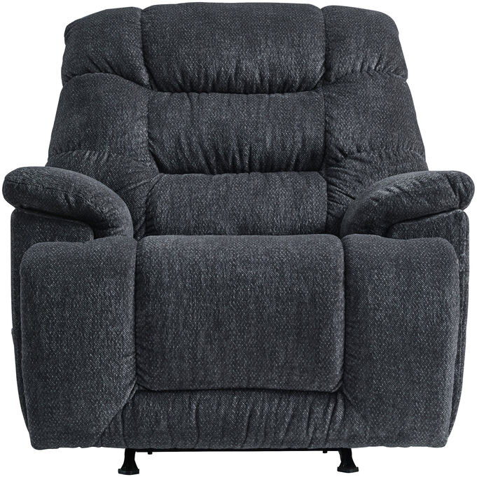 Ashley Furniture | Bridgtrail Charcoal XL Rocker Recliner Chair