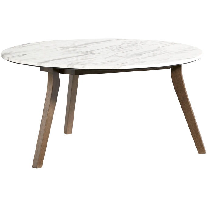 Progressive Furniture | Pixie White Round Coffee Table