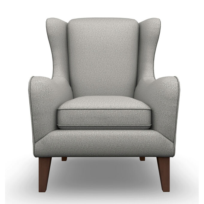 Best Home Furnishings | Lorette Stone Wingback Accent Chair