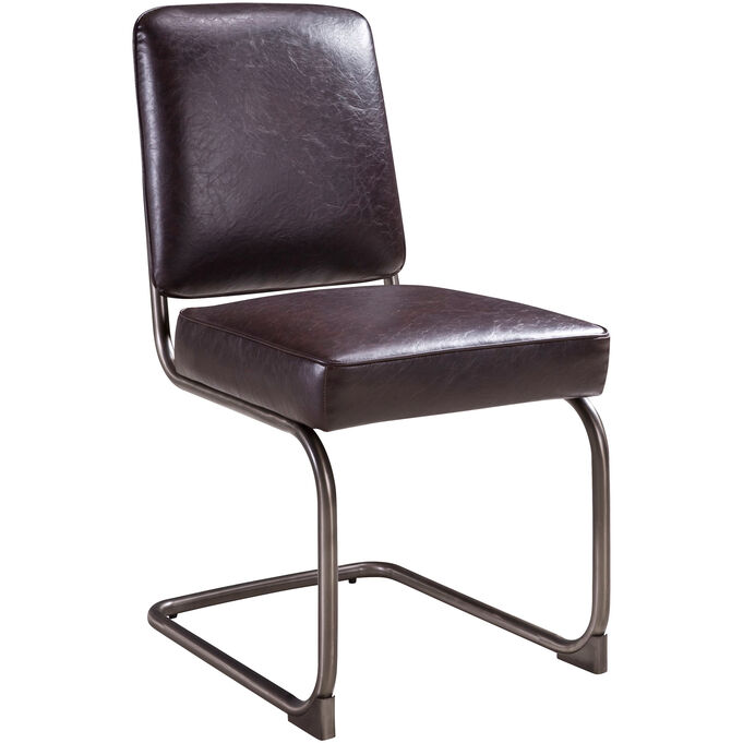 State Dark Brown Side Chair