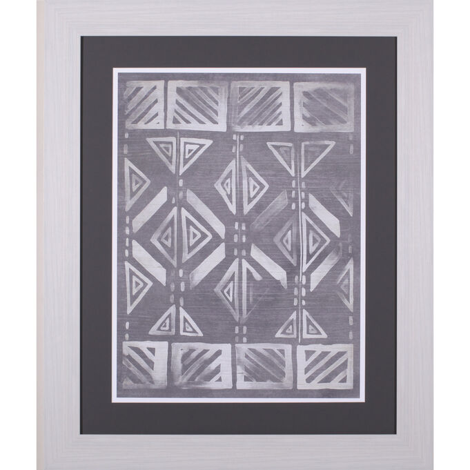 Art Effects | Mudcloth Patterns III Framed Artwork | Brown