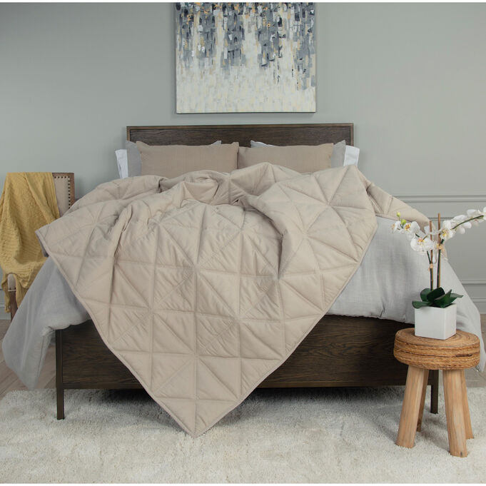 Blackberry Grove Natural King Quilt and Shams