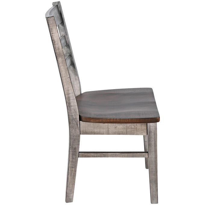 Homestead Hills Alpine Gray Side Chair