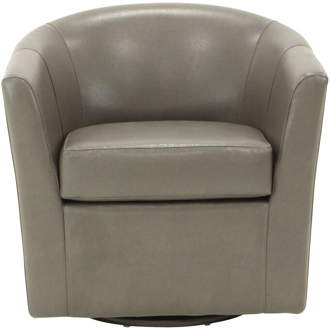 Windsor Charcoal Swivel Chair