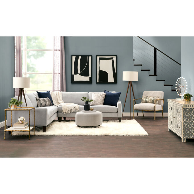 Scout Fog 2 Piece Right Loveseat Sectional