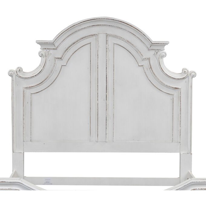 Liberty Furniture | Magnolia Manor Antique White Queen Panel Headboard