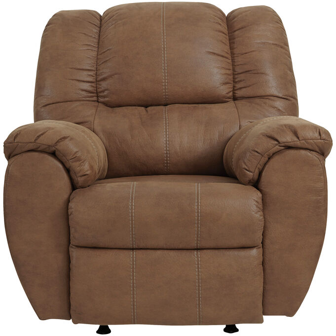 Ashley Furniture | McGann Saddle Rocker Recliner Chair