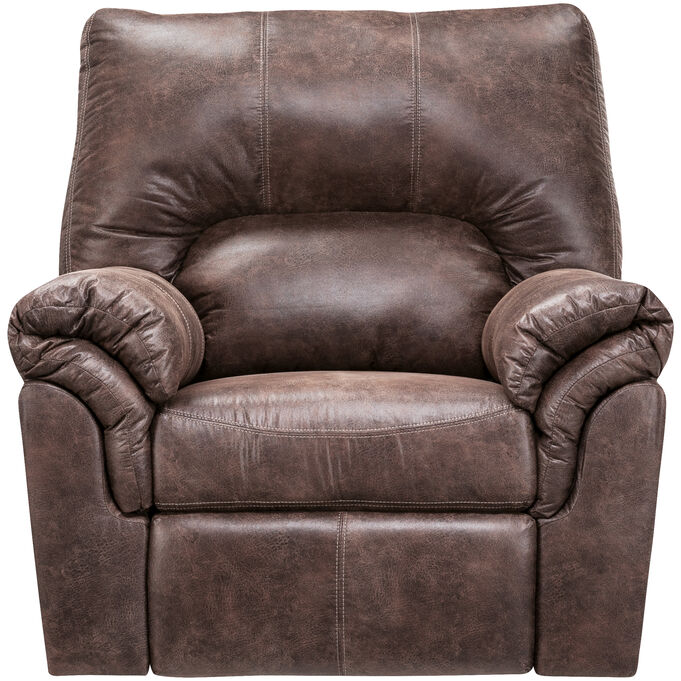 Ashley Furniture | Redmond Coffee Rocker Recliner Chair