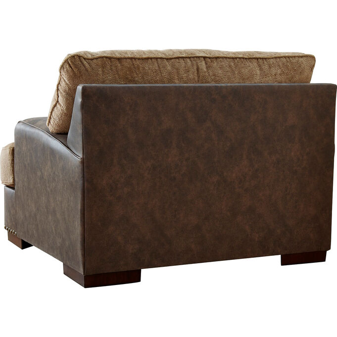 Alesbury Chocolate Oversized Chair