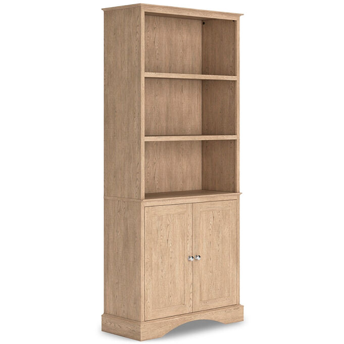 Ashley Furniture | Elmferd Light Brown Bookcase