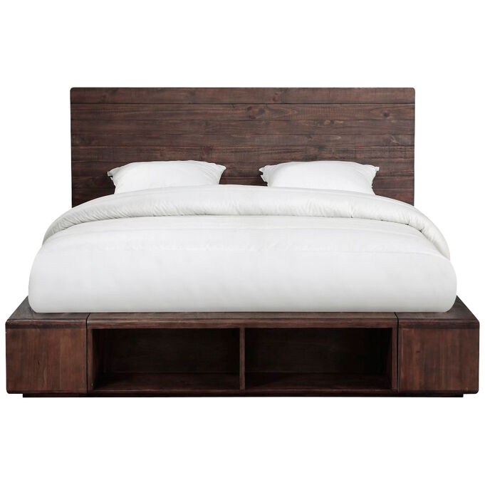 Modus Furniture International | McKinney Espresso Pine California King Cubby Bed