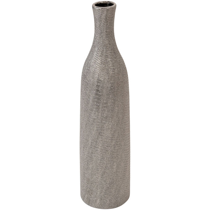 Elevated Chic Silver Extra Large Vase