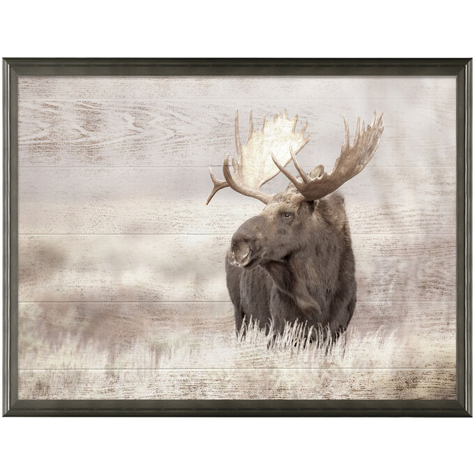 Norhwoods | Moose Wall Art | Brown