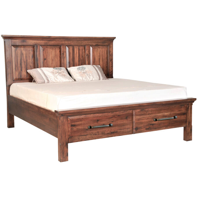 Napa Furniture , Hill Crest Dark Chestnut California King Bed