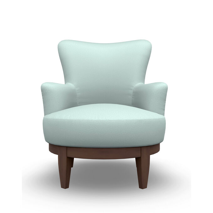 Best Home Furnishings | Justine Haze Swivel Chair
