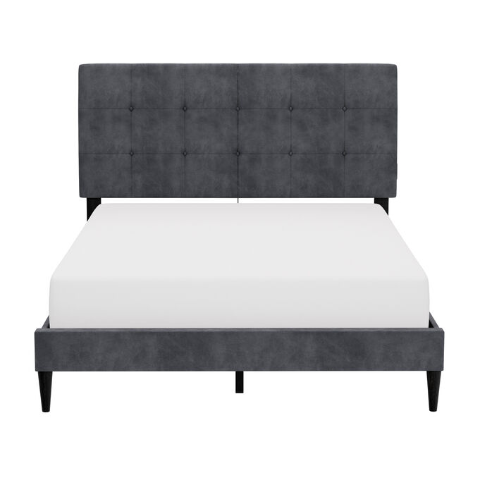 Blakely Dark Gray Queen Upholstered Bed