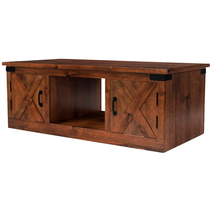Legends Furniture , Farmhouse Aged Whiskey Coffee Table