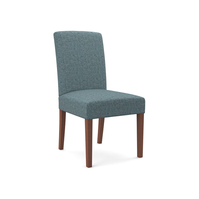 Best Chair , Myer Dark Blue Upholstered Side Chair