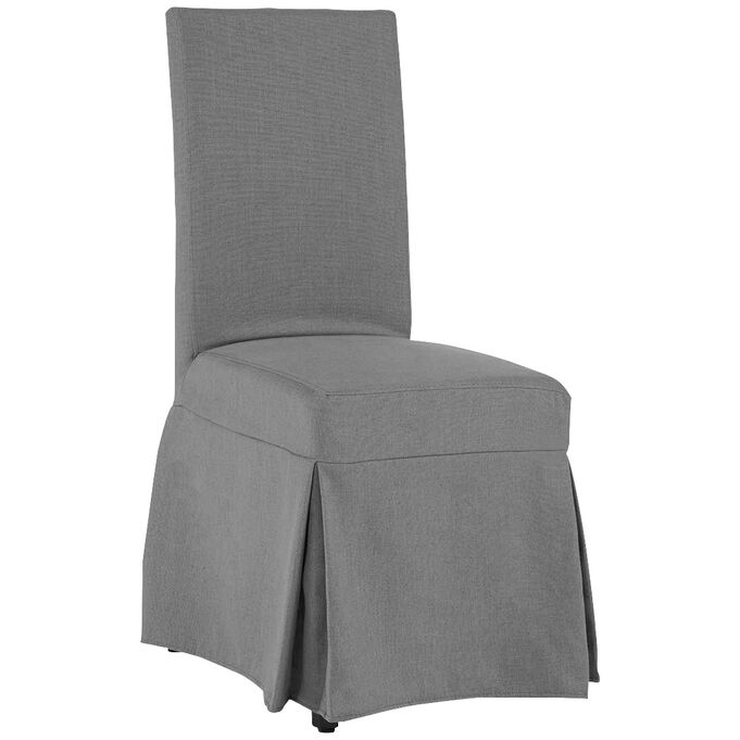 Progressive Furniture | Charlotte Gray Slipcover Chair