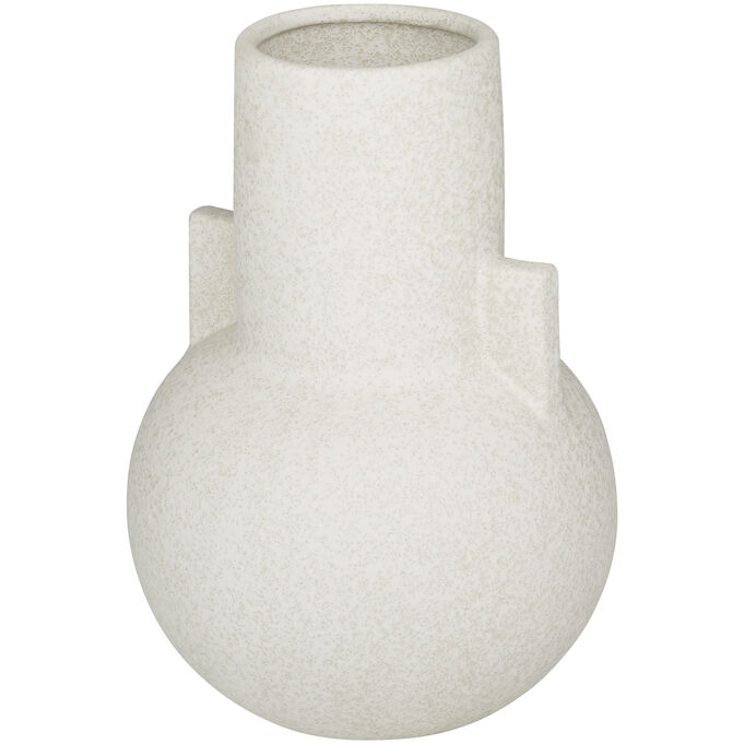 Mirza White Modern Vase