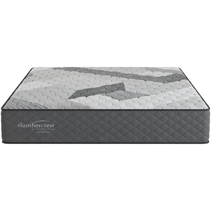 Slumbercrest Nahla Twin XL Ultra Firm Mattress | Gray/Silver