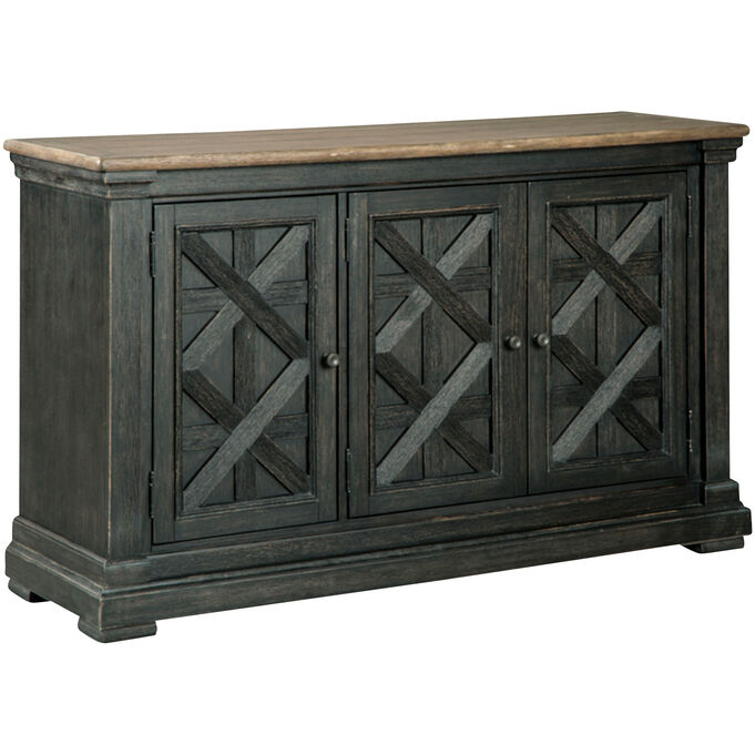 Ashley Furniture | Tyler Creek Black Server Sideboard Buffet Cabinet