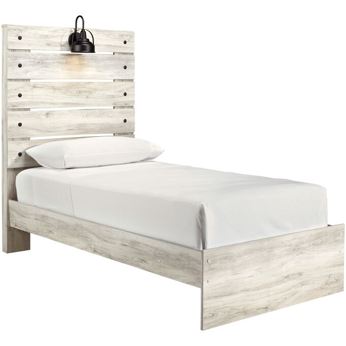 Ashley Furniture , Cambeck Whitewash Twin Panel Bed