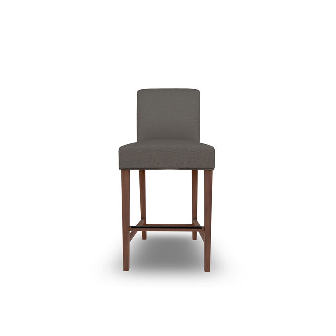 Best Chair , Sebra Charcoal Gray Counter Stool