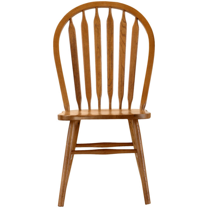 Intercon | Jefferson Chestnut Arrow Back Side Chair