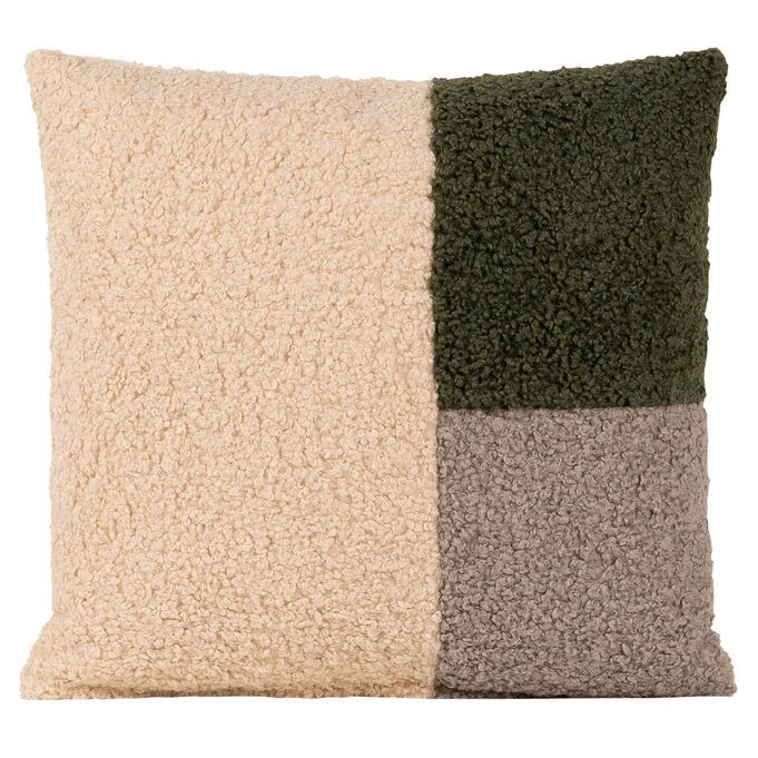 Siscovers | Tiffany Cloverleaf 3 Patch Boucle Pillow