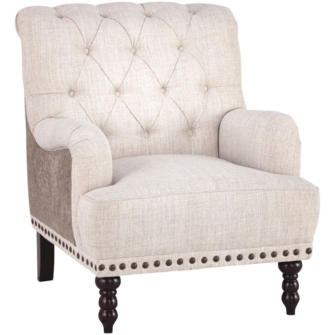 Ashley Furniture | Tartonelle Ivory Accent Chair
