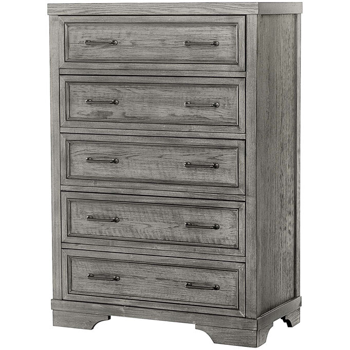 Foundry Brushed Pewter Chest
