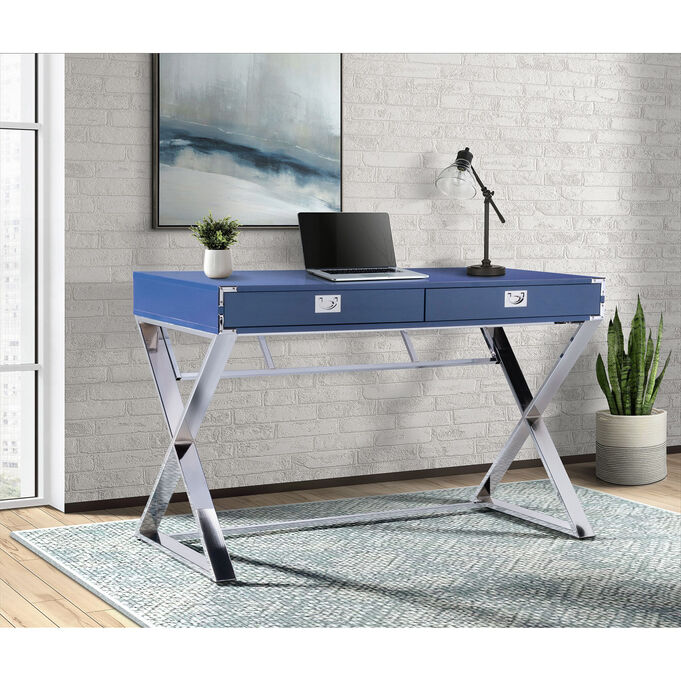 Evie Blue Desk