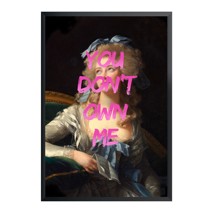 You Don&#39;t Own Me Wall Art
