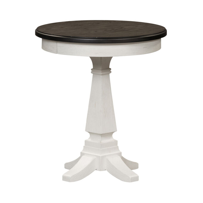 Liberty Furniture | Allyson Park White Chairside Table